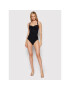 Seafolly Бански костюм Twist Halter 10373-942 Черен - Pepit.bg
