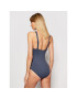 Seafolly Бански костюм Dd Wrap Front Maillot 10962DD-065 Сив - Pepit.bg