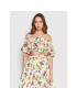 Seafolly Блуза Frill 54707-TO Бял Regular Fit - Pepit.bg