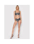 Seafolly Долнище на бански Wide Side Retro 40586-940 Черен - Pepit.bg
