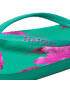 Seafolly Джапанки Full Bloom Thong 71826 Зелен - Pepit.bg