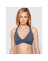 Seafolly Горнище на бански Dd Double Wrap Front 31275DD-065 Сив - Pepit.bg