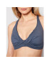 Seafolly Горнище на бански Dd Double Wrap Front 31275DD-065 Сив - Pepit.bg