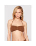 Seafolly Горнище на бански Rectangle Trim 31280-058 Кафяв - Pepit.bg