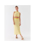 Seafolly Миди пола Pointelle 54907-KN Жълт Regular Fit - Pepit.bg