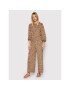 Seafolly Плетени панталони Maple Knit 54728-KN Кафяв Relaxed Fit - Pepit.bg