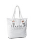 Seafolly Сак Ship Sail Tote 71147-BG Бял - Pepit.bg