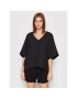 Seafolly Тишърт Double Cloth 54257-TO Черен Oversize - Pepit.bg