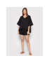 Seafolly Тишърт Double Cloth 54257-TO Черен Oversize - Pepit.bg