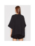 Seafolly Тишърт Double Cloth 54257-TO Черен Oversize - Pepit.bg