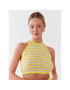 Seafolly топ Pointelle 54927-KN Жълт Slim Fit - Pepit.bg