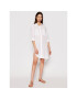 Seafolly Туника Crinkle Twill 53108-CU Бял Regular Fit - Pepit.bg