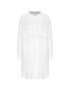 Seafolly Туника Crinkle Twill 53108-CU Бял Regular Fit - Pepit.bg