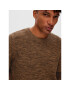 Selected Homme Пуловер 16059390 Кафяв Regular Fit - Pepit.bg