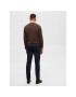 Selected Homme Пуловер 16074682 Кафяв Regular Fit - Pepit.bg