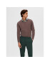 Selected Homme Пуловер 16079774 Бордо Regular Fit - Pepit.bg