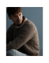 Selected Homme Пуловер 16086699 Кафяв Regular Fit - Pepit.bg