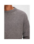 Selected Homme Пуловер 16090155 Сив Regular Fit - Pepit.bg