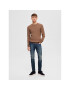 Selected Homme Пуловер 16090606 Кафяв Regular Fit - Pepit.bg