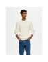 Selected Homme Пуловер 16090716 Екрю Regular Fit - Pepit.bg