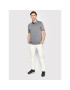 Selected Homme Тениска с яка и копчета Leroy 16082844 Сив Regular Fit - Pepit.bg