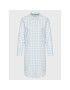 Selmark Нощница Vichy P3963 Син Regular Fit - Pepit.bg