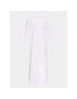 Selmark Рокля тип риза Vestido BC069 Бял Regular Fit - Pepit.bg