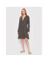 Selmark Рокля тип риза BG295 Черен Regular Fit - Pepit.bg