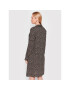 Selmark Рокля тип риза BG295 Черен Regular Fit - Pepit.bg