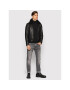 Serge Pariente Кожено яке Random Shearling Collar Черен Regular Fit - Pepit.bg