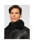 Serge Pariente Кожено яке Random Shearling Collar Черен Regular Fit - Pepit.bg