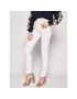 Silvian Heach Дънки Veronica PGP20650JE Бял Slim Fit - Pepit.bg