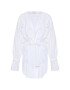 Silvian Heach Кардиган PGP20260GC Бял Slim Fit - Pepit.bg