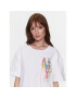 Silvian Heach Тишърт GPP23037FE Бял Relaxed Fit - Pepit.bg