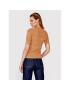 Simple Блуза SWD031 Кафяв Slim Fit - Pepit.bg