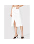 Simple Дънкова пола SDDJ001 Бял Regular Fit - Pepit.bg