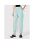 Simple Долнище анцуг SPD010 Зелен Relaxed Fit - Pepit.bg