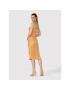 Simple Ежедневна рокля SUD020 Кафяв Regular Fit - Pepit.bg