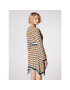 Simple Ежедневна рокля SUD083 Кафяв Regular Fit - Pepit.bg
