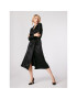 Simple Ежедневна рокля SUD514-01 Черен Relaxed Fit - Pepit.bg