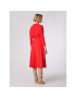 Simple Ежедневна рокля SUD517-02 Червен Regular Fit - Pepit.bg
