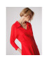 Simple Ежедневна рокля SUD517-02 Червен Regular Fit - Pepit.bg