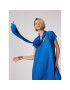 Simple Коктейлна рокля SUD509-03 Син Relaxed Fit - Pepit.bg