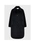 Simple Преходно палто PLD505-01 Черен Oversize - Pepit.bg