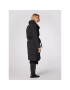 Simple Пухено яке PLD503-01 Черен Relaxed Fit - Pepit.bg