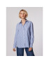 Simple Риза KOD505-01 Син Relaxed Fit - Pepit.bg