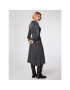 Simple Рокля тип риза SUD514-03 Черен Regular Fit - Pepit.bg