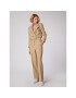 Simple Текстилни панталони SPD504-03 Бежов Relaxed Fit - Pepit.bg