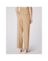 Simple Текстилни панталони SPD504-03 Бежов Relaxed Fit - Pepit.bg