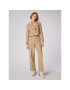 Simple Текстилни панталони SPD504-03 Бежов Relaxed Fit - Pepit.bg